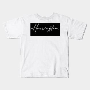 Harrington Name, Harrington Birthday Kids T-Shirt